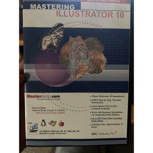 BDG PUBLISHING Mastering Adobe Illustrator 10 (Windows/Macintosh)